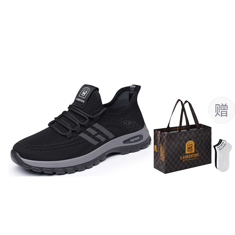 

Кроссовки LAORENTOU Lifestyle Shoes Men Low-top, черный