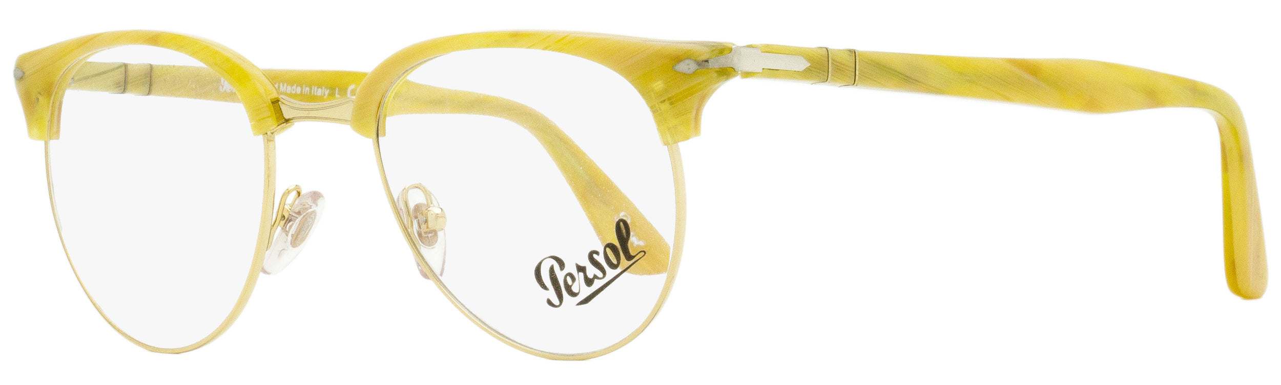 

Очки унисекс новые целлор Persol PO8129V 1046 светлый рог 50 мм