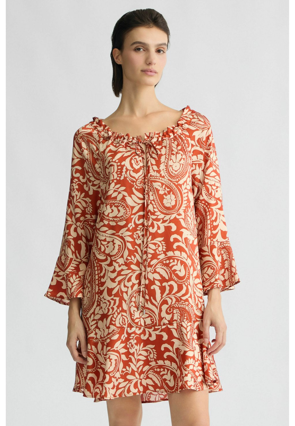 

Повседневное платье PRINTED TWILL LIU JO, оранжевый