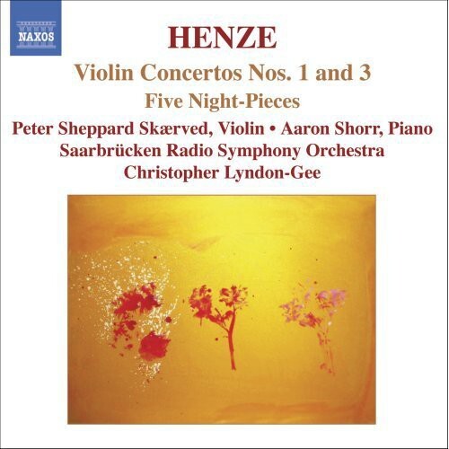 

CD диск Henze / Skaerved / Saarbrucken Sym / Lyndon-Gee: Violin Concertos Nos 1&3