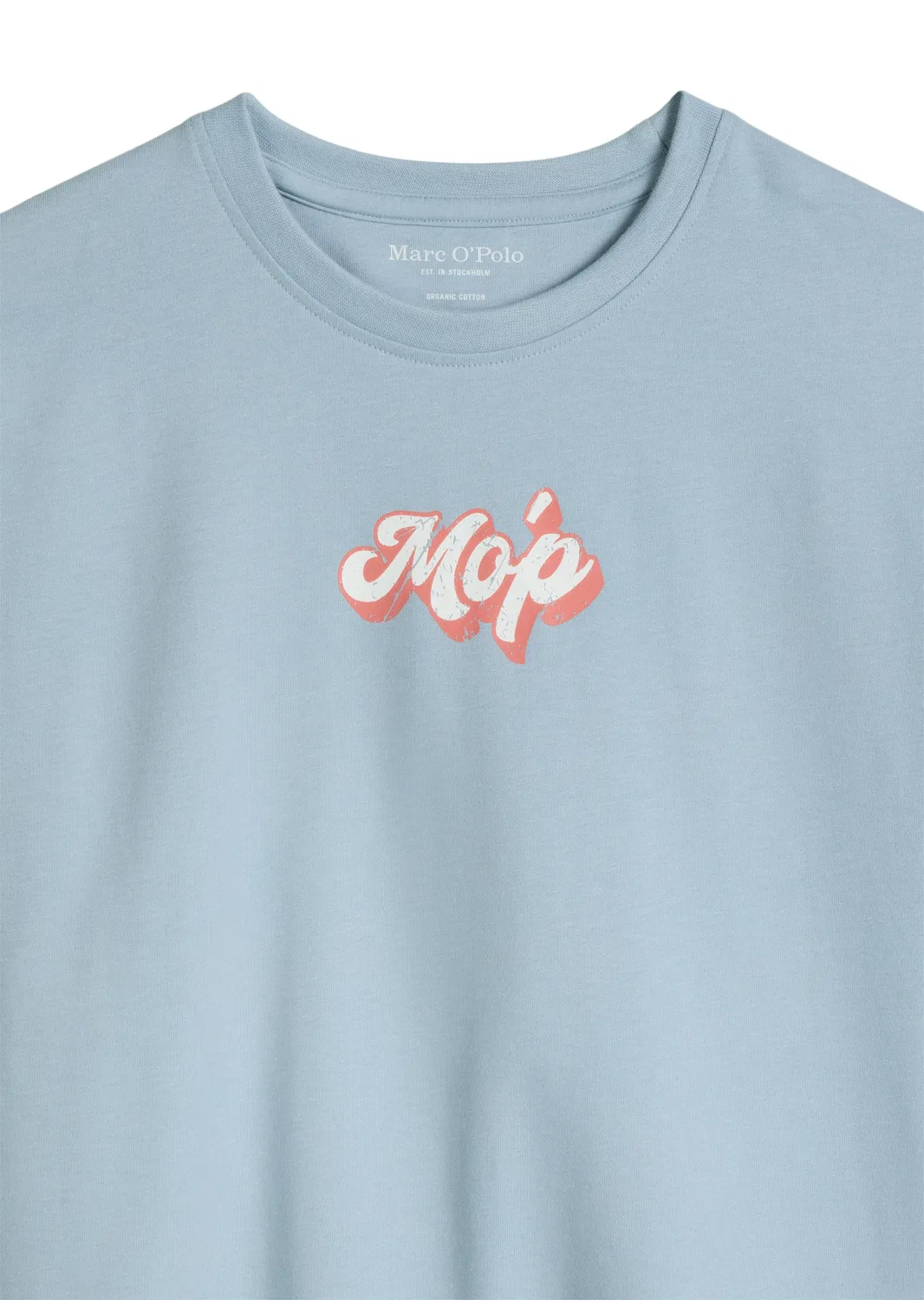 Футболка из органического хлопка Marc O'Polo, синий — фото 3