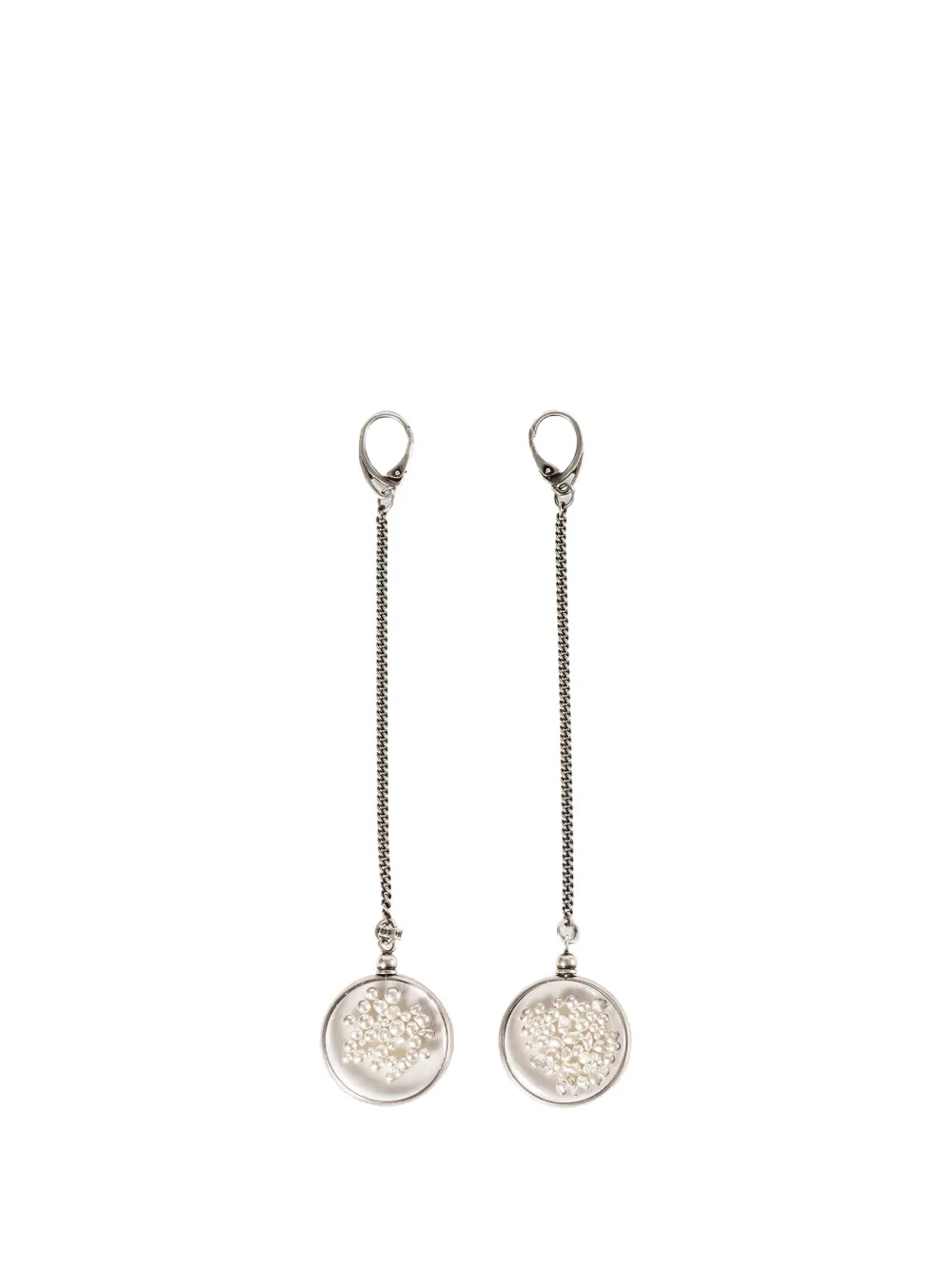 

Серьги с медальонами на цепочке Bilha Ann Demeulemeester, серебряный