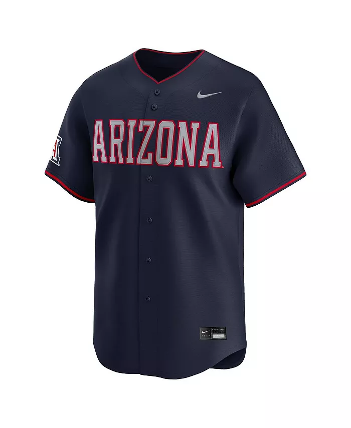 Мужская бейсбольная джерси Arizona Wildcats College Limited в темно-синем цвете Nike — фото 2