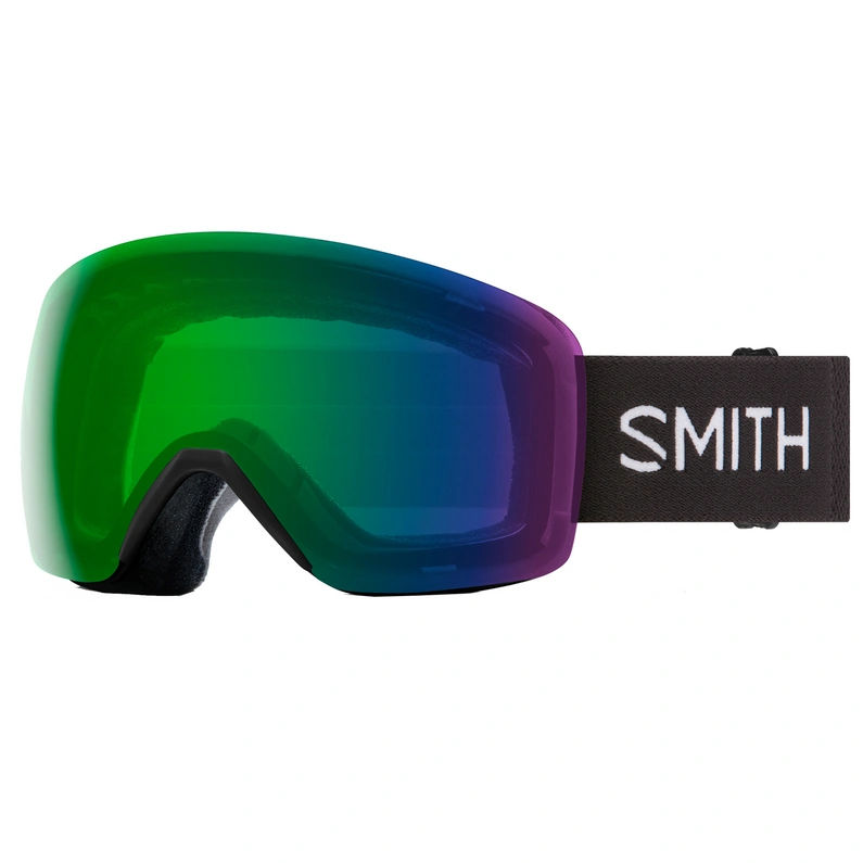 

Горнолыжные очки Skyline Chromapop Smith, black-everyday green mirror, Черный, Горнолыжные очки Skyline Chromapop Smith, black-everyday green mirror