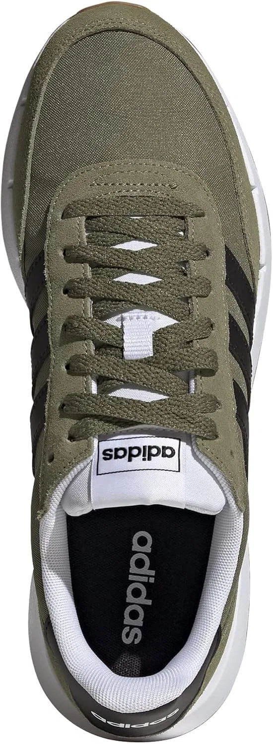 Мужские кроссовки для бега по шоссе Adidas Run 60s 2.0, Olifoc Negbas Ftwbla — фото 3