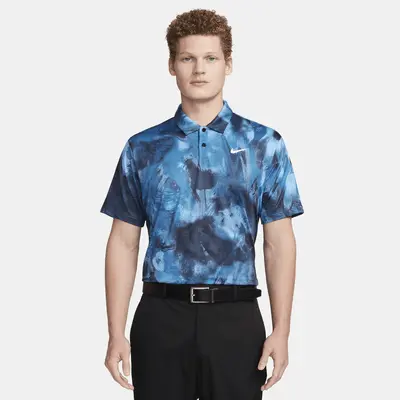 

Футболка Nike Tour, цвет Obsidian/White