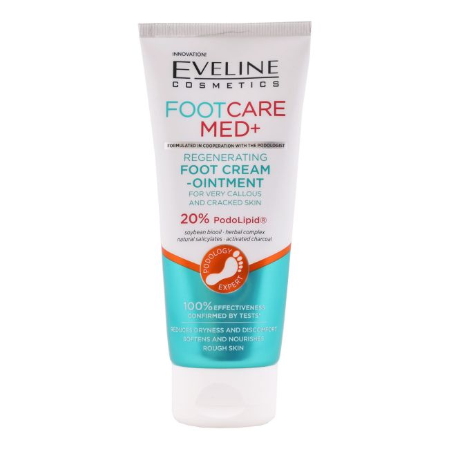 

Foot care med+ восстанавливающий крем для ног Eveline, 100 мл