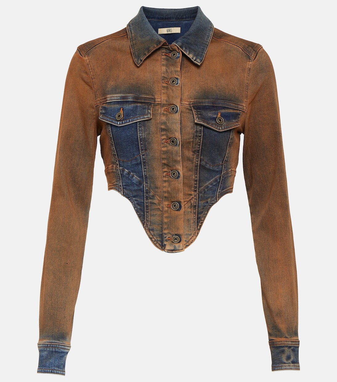 

Джинсовая куртка harley Knwls, мультиколор