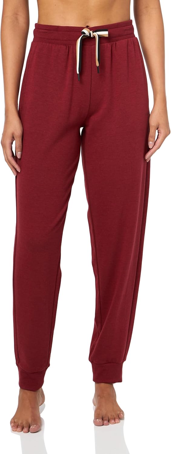 

Женские джоггеры BOSS Interlock Cotton Jersey, Crimson Red