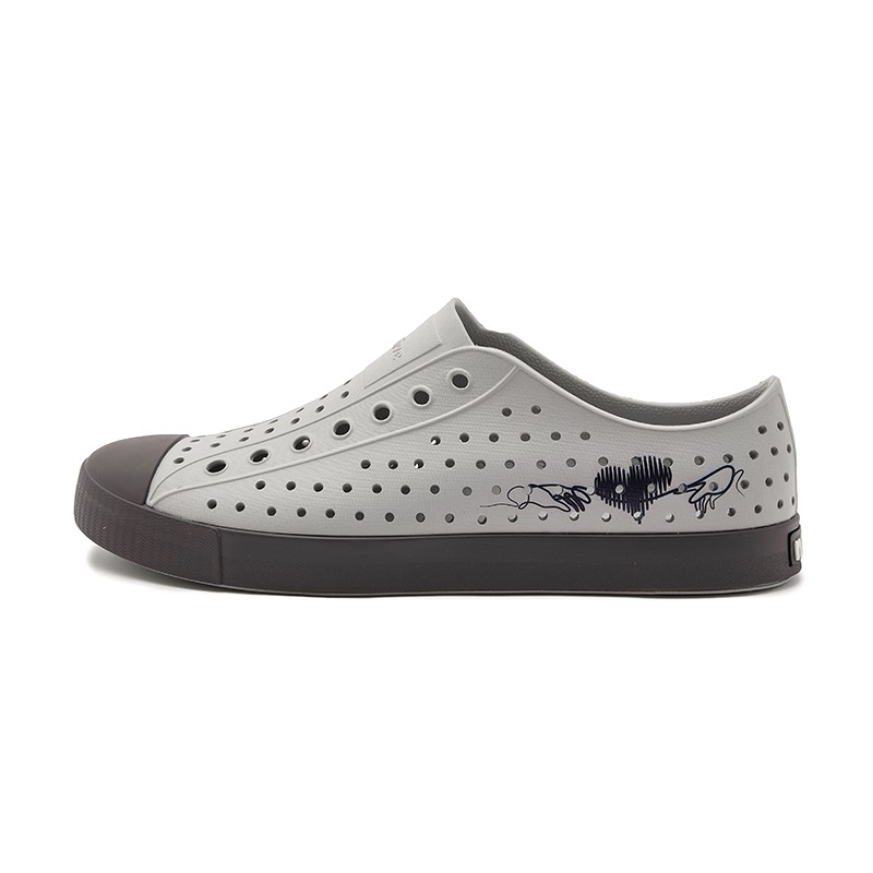 Сабо Jefferson унисекс Native Shoes, Meteorite Gray | Heart | Dark Gray