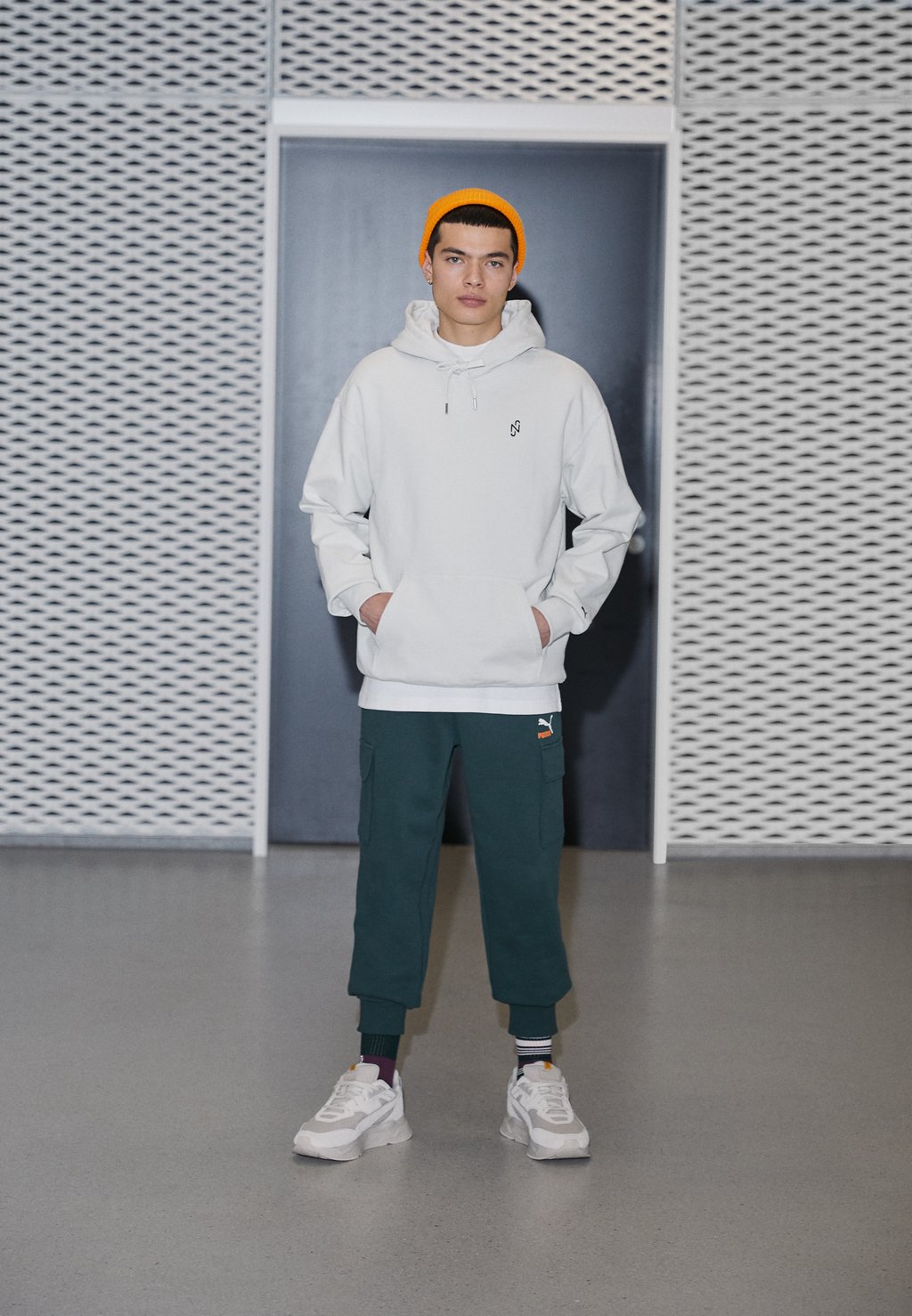 

Толстовка HOODIE Puma, серый