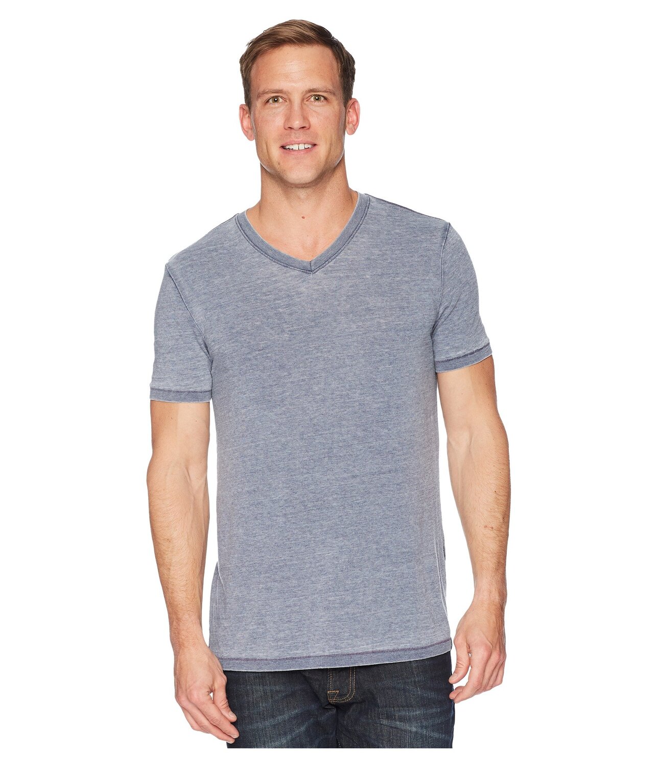 

Футболка Lucky Brand Venice Burnout V-Neck Tee, American Navy