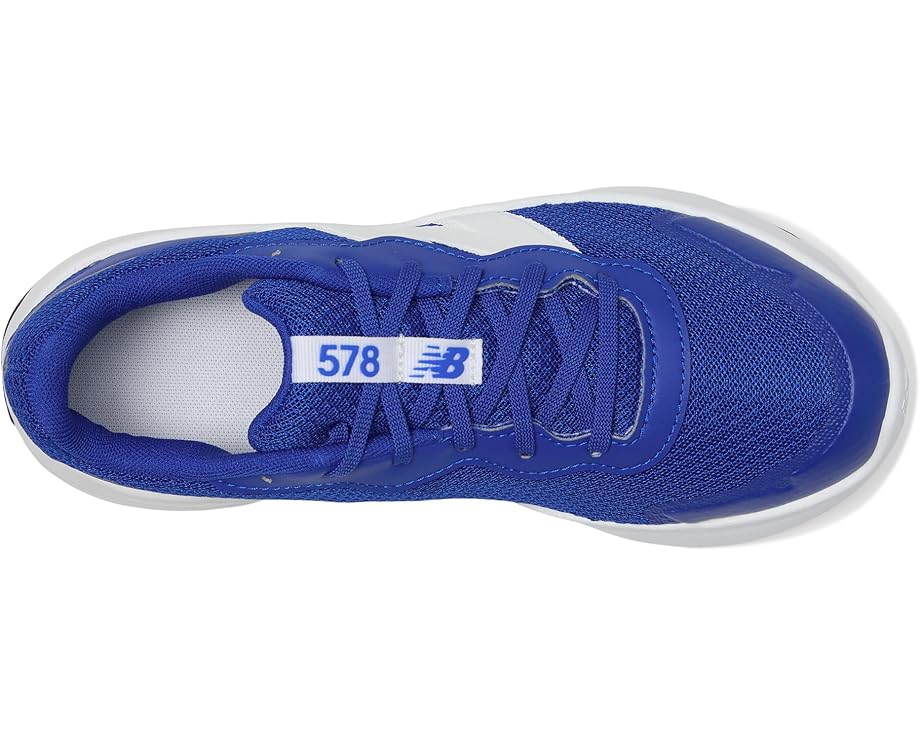 Кроссовки New Balance Kids Dynasoft 578 v1 Lace-Up, цвет Team Royal/White — фото 2