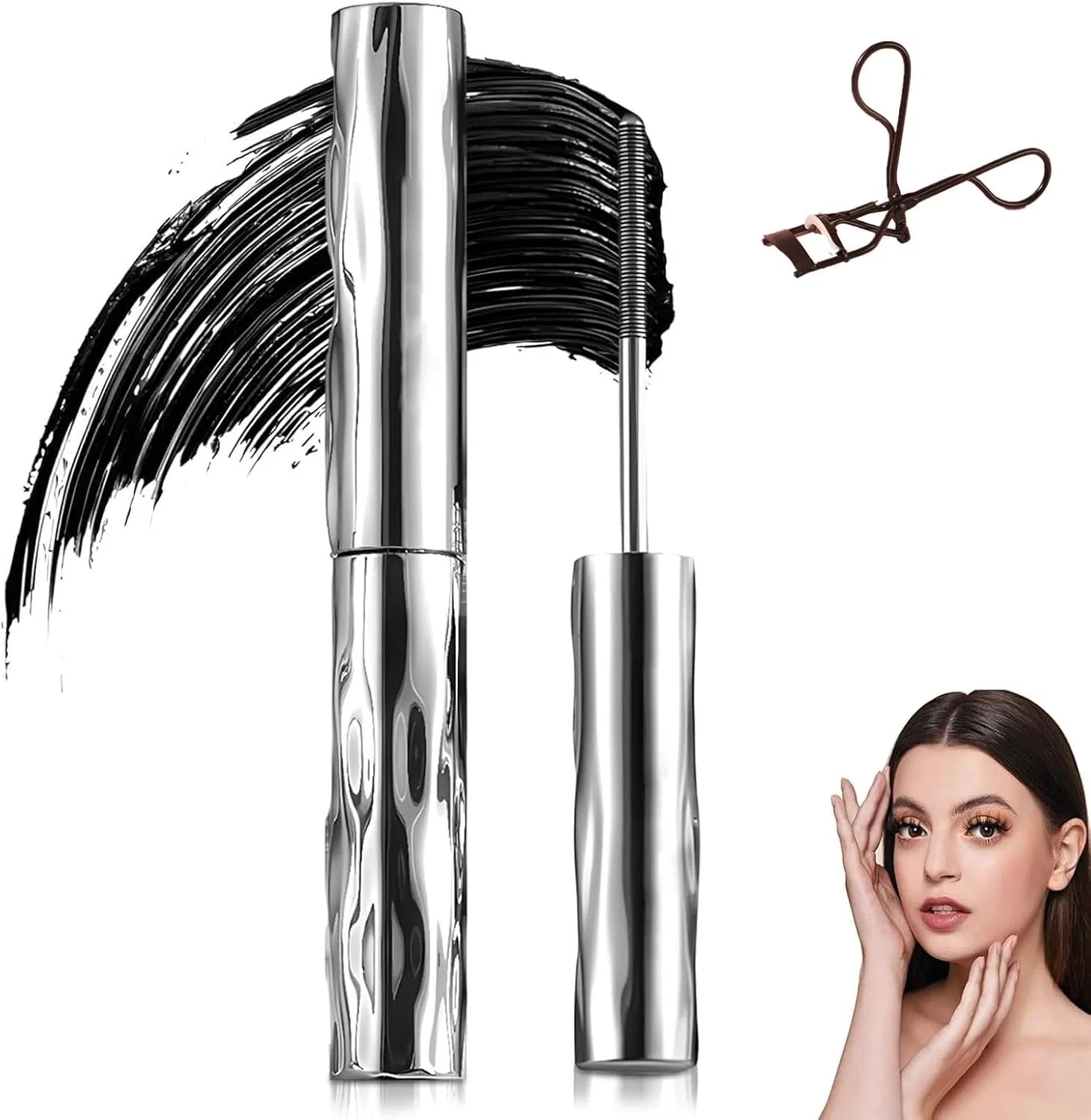 Тушь для ресниц Ultimate Length & Curl, черная, 1 шт., No brand