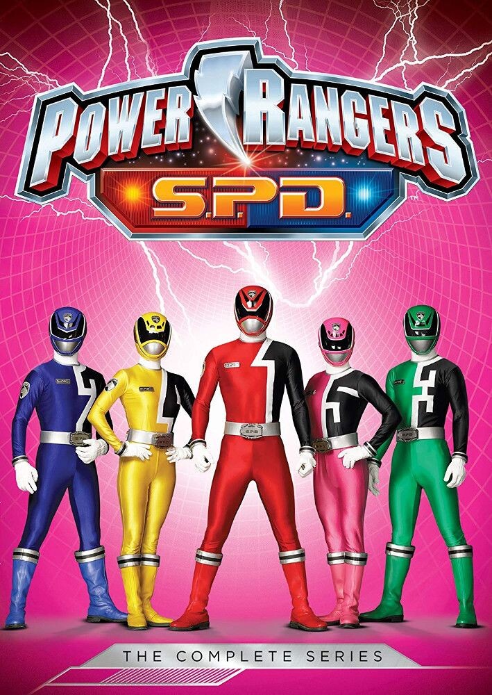 

Диск DVD Power Rangers: Spd - The Compl