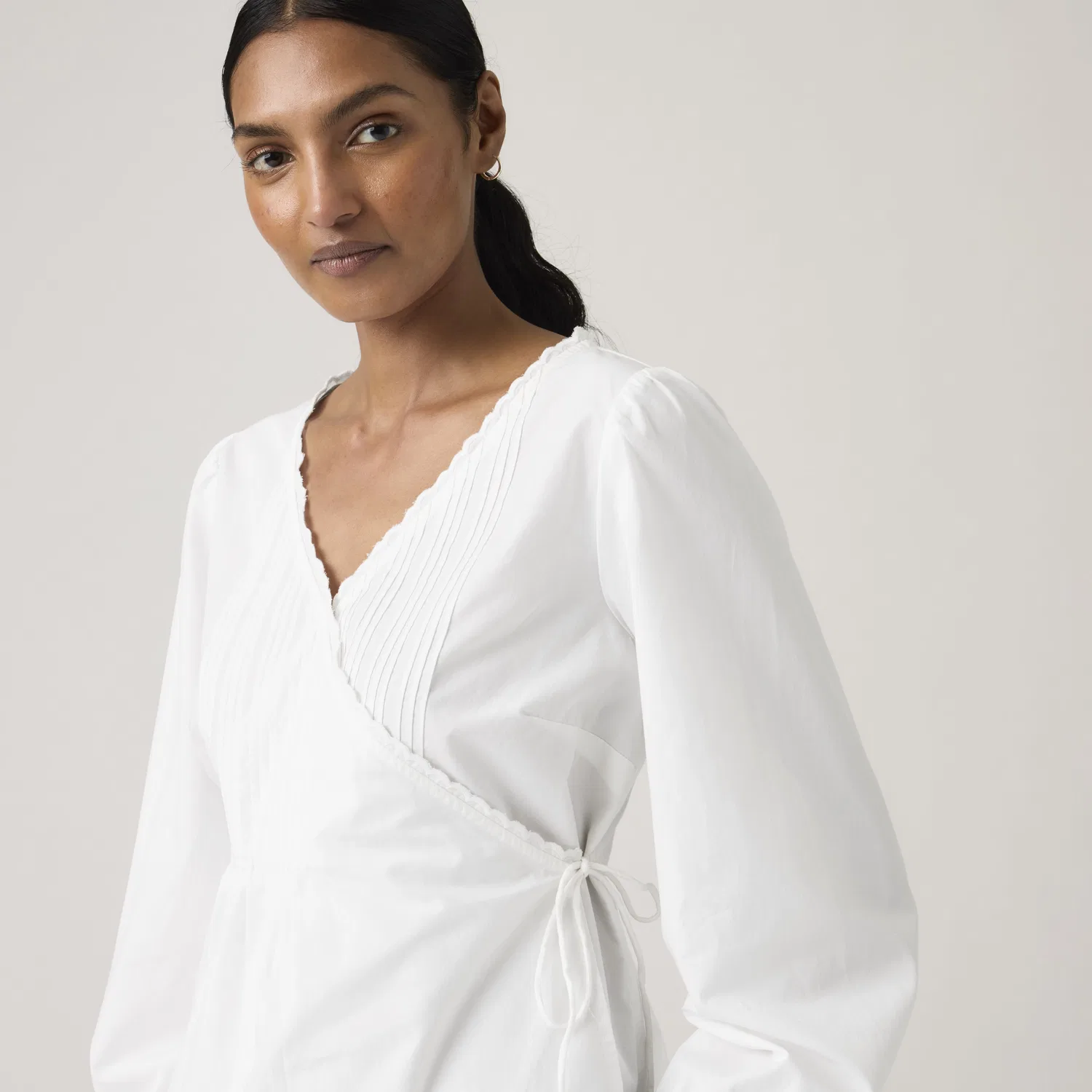 Блузка-накидка Soleil Levi's, White — фото 2