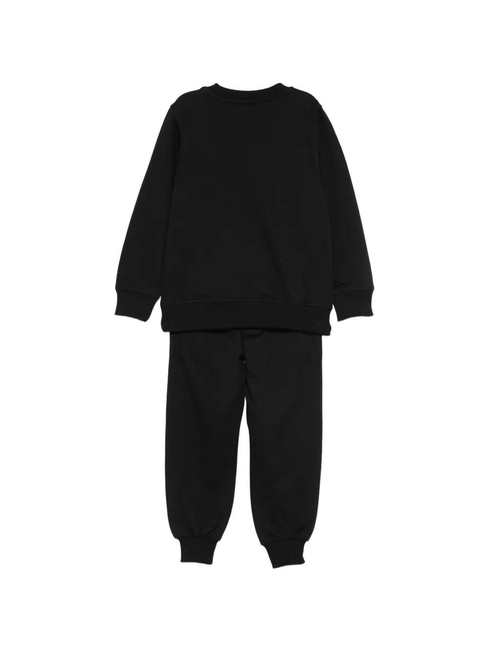 Спортивный костюм с графическим принтом Moschino Kids, черный — фото 2