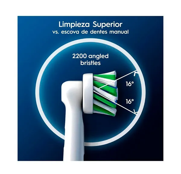 Запасные части для головки зубной щетки Pro Cross Action Oral B, 6 UD — фото 2