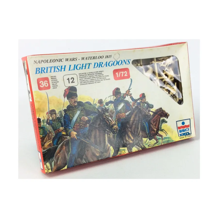 

Британские легкие драгуны, Napoleonic Wars (1:72) (ESCI)