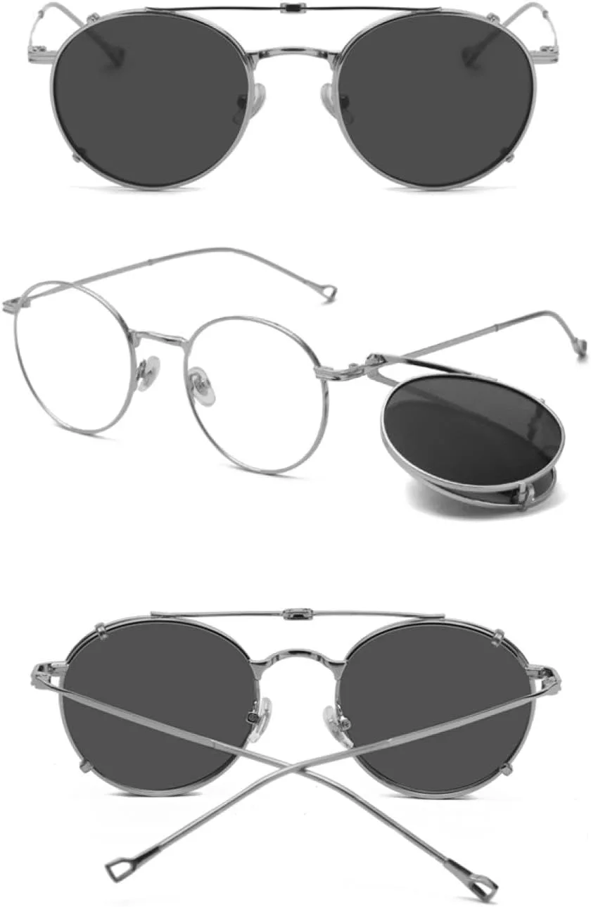 

Поляризованные солнцезащитные очки синего и зеленого цвета для мужчин, защита от УФ-излучения UV400, очки для женщин в металлической оправе SZVVBKK, Silver With Black