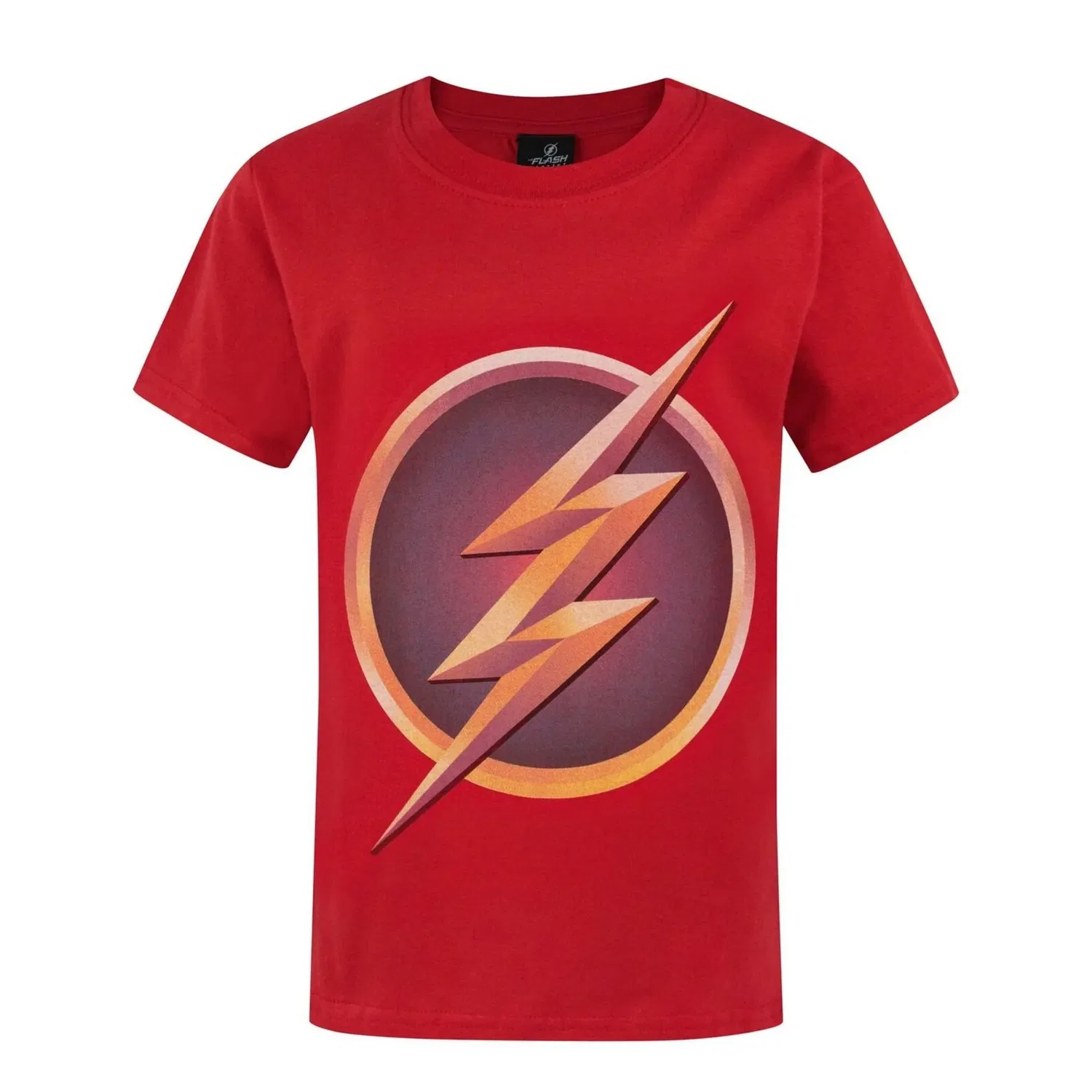 Футболка детская с логотипом Flash, DC Comics, красный