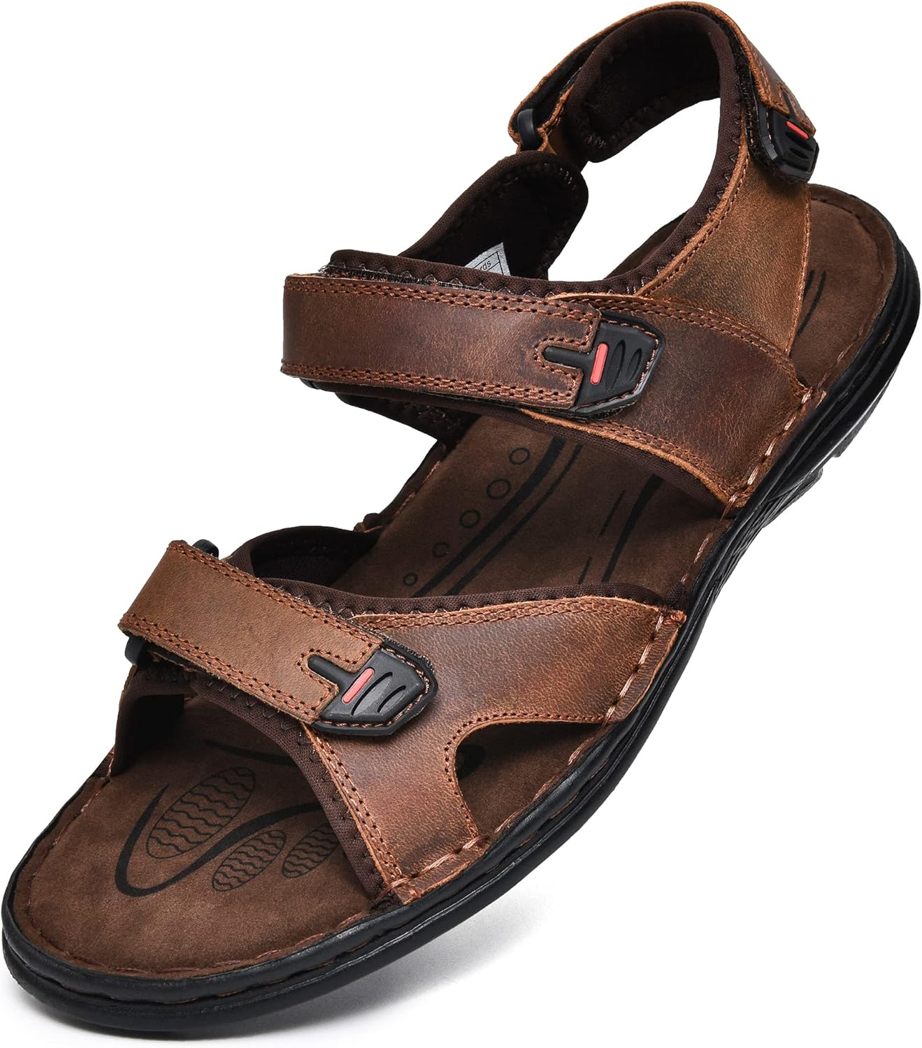 

Мужские сандалии ArcBrothers, нескользящие водные сандалии, удобные спортивные сандалии с открытым носком, повседневные пляжные сандалии, Coffee