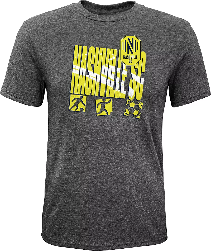 

Серая футболка MLS Youth Nashville SC Full Tilt Outerstuff