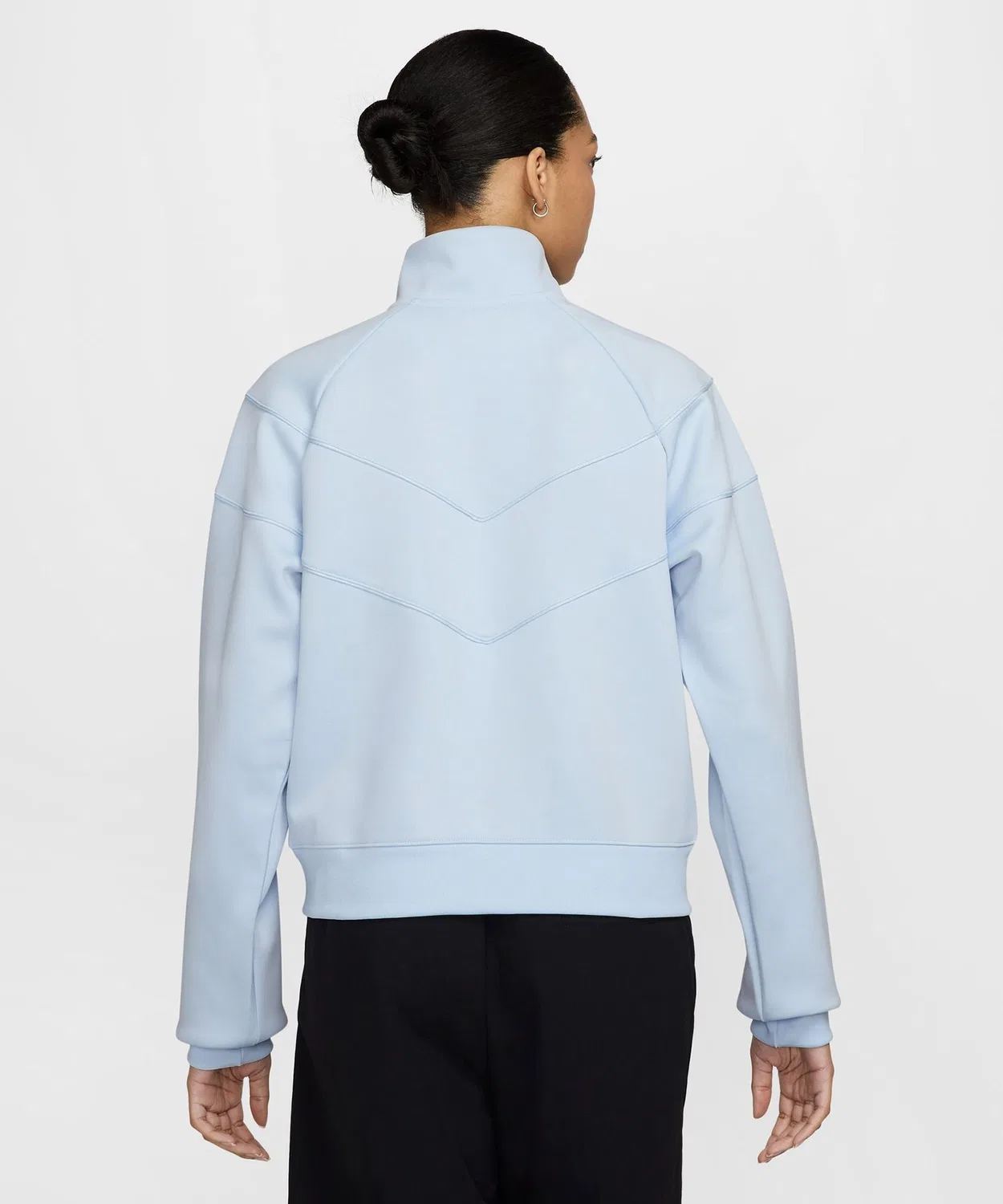 Куртка Nike Windrunner женская из полиэстера, синяя — фото 2
