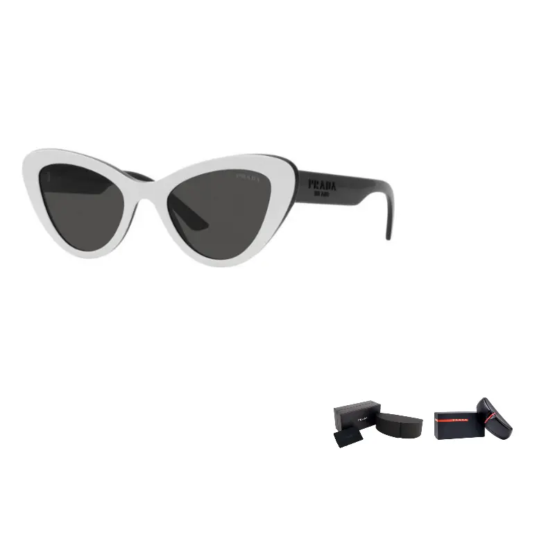 

PRADA Кошачий глаз солнцезащитные очки, White