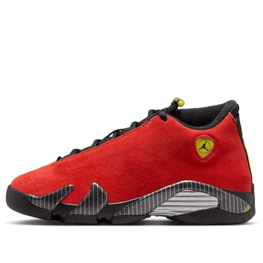 

Кроссовки (GS) Air Jordan 14 Retro 'Ferrari' 2025, красный