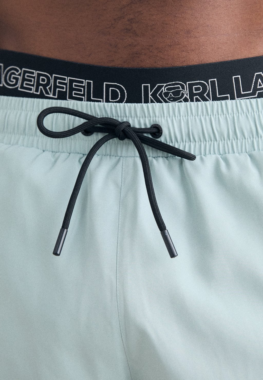 

Шорты для плавания IKON ELASTIC BOARDSHORTS KARL LAGERFELD, сине-серый