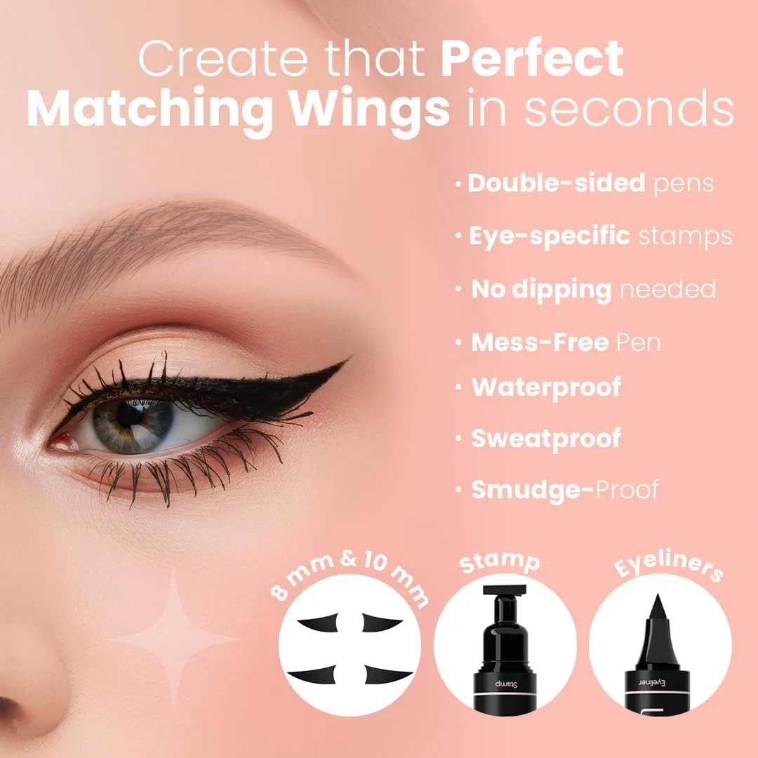 Подводка для глаз La Pure Original Eyeliner Stamp, 2 шт., черный — фото 3