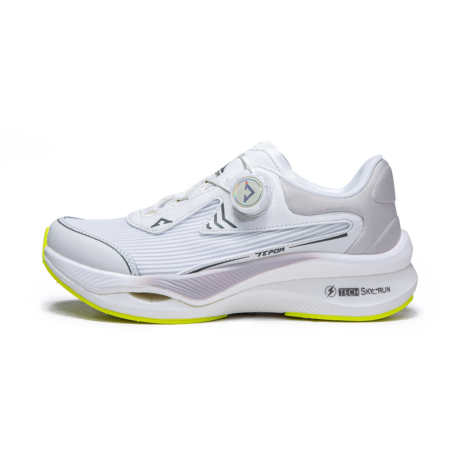 

TEPOR ZhuiFeng противоскользящие кеды унисекс белый/неоново-зеленый, цвет White/Neon Green