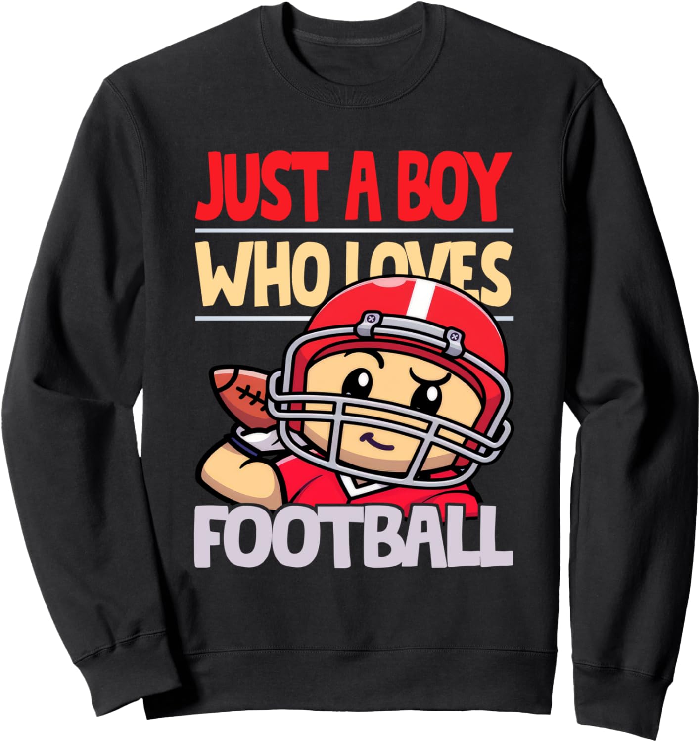 

Толстовка для мальчиков и детей Просто мальчик, который любит футбол, черная Just A Boy Who Loves American Football, Boysmen, Черный, Толстовка для мальчиков и детей Просто мальчик, который любит футбол, черная Just A Boy Who Loves American Football, Boys