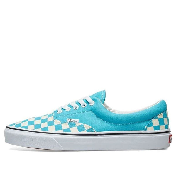 

Кроссовки era checkerboard scuba blue Vans, белый