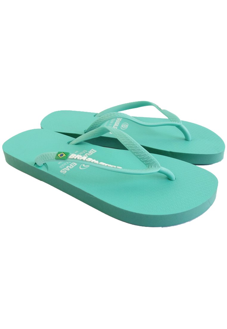 Шлепанцы CHANCLA BRASILERAS,CLASSIC W SS19  ,HECHO EN BRAZIL Brasileras, зеленый