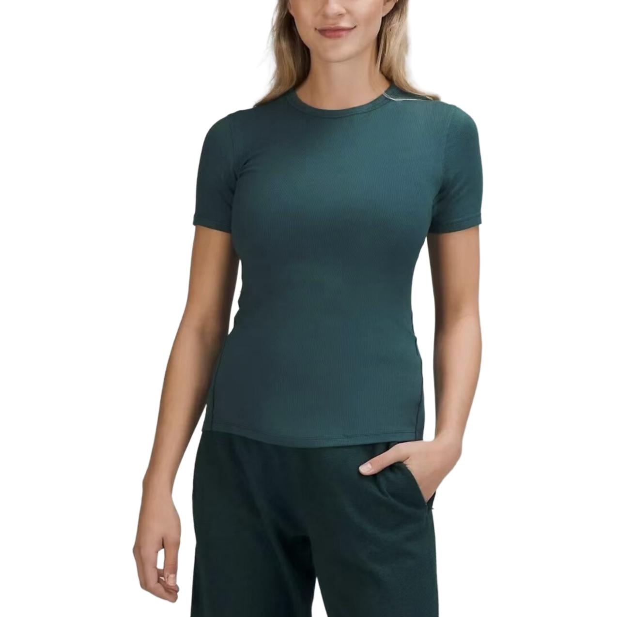 

Футболка с втачным рукавом Women's Lululemon, зеленый jasper/grnj