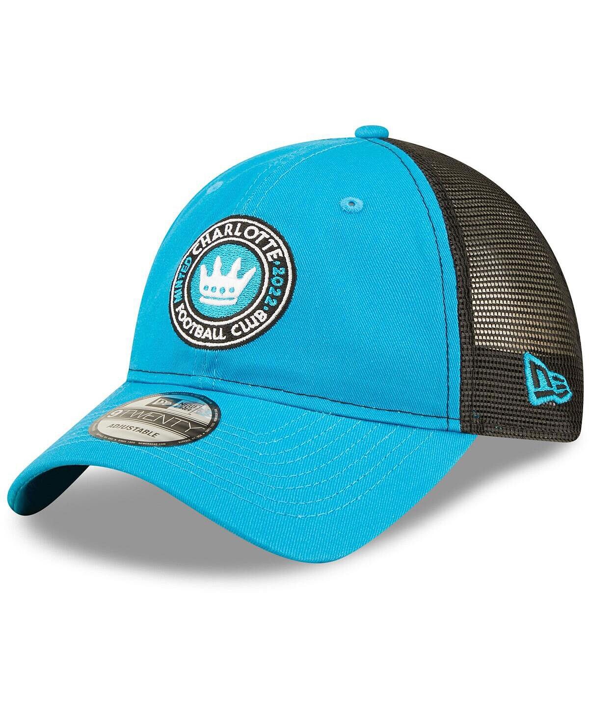 

Мужская сине-черная кепка Charlotte FC Team Trucker 9TWENTY Snapback New Era