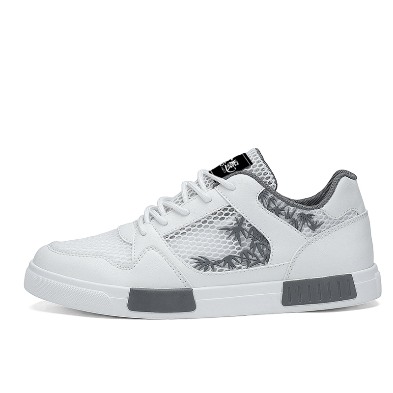 

Кроссовки для скейтбординга мужские, низкие, черно-серые Jinho, White Gray