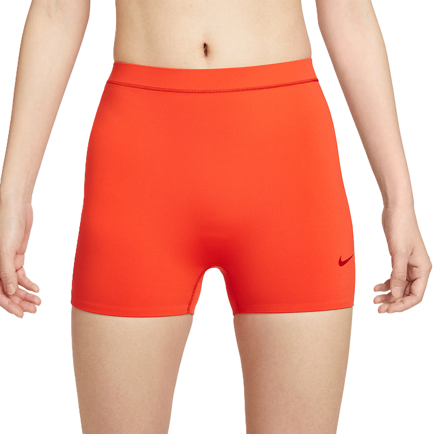 Шорты Swoosh Sports женские Nike, оранжевый