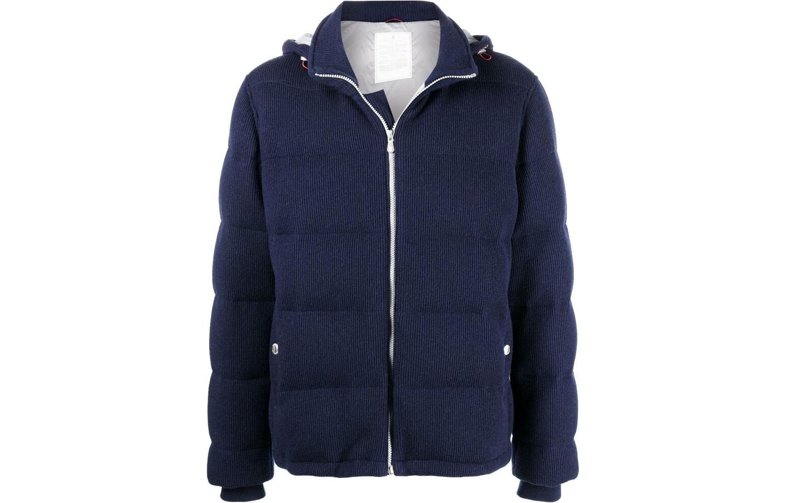 

Куртка мужская синяя Brunello Cucinelli, морской синий