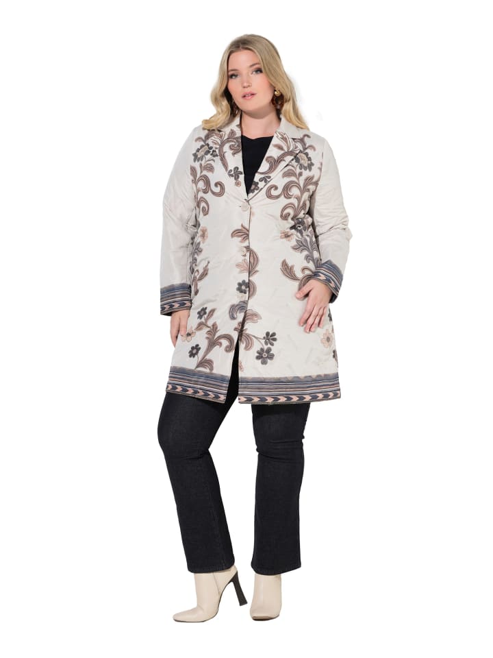 

MIAMODA Куртка серо-бежевого цвета