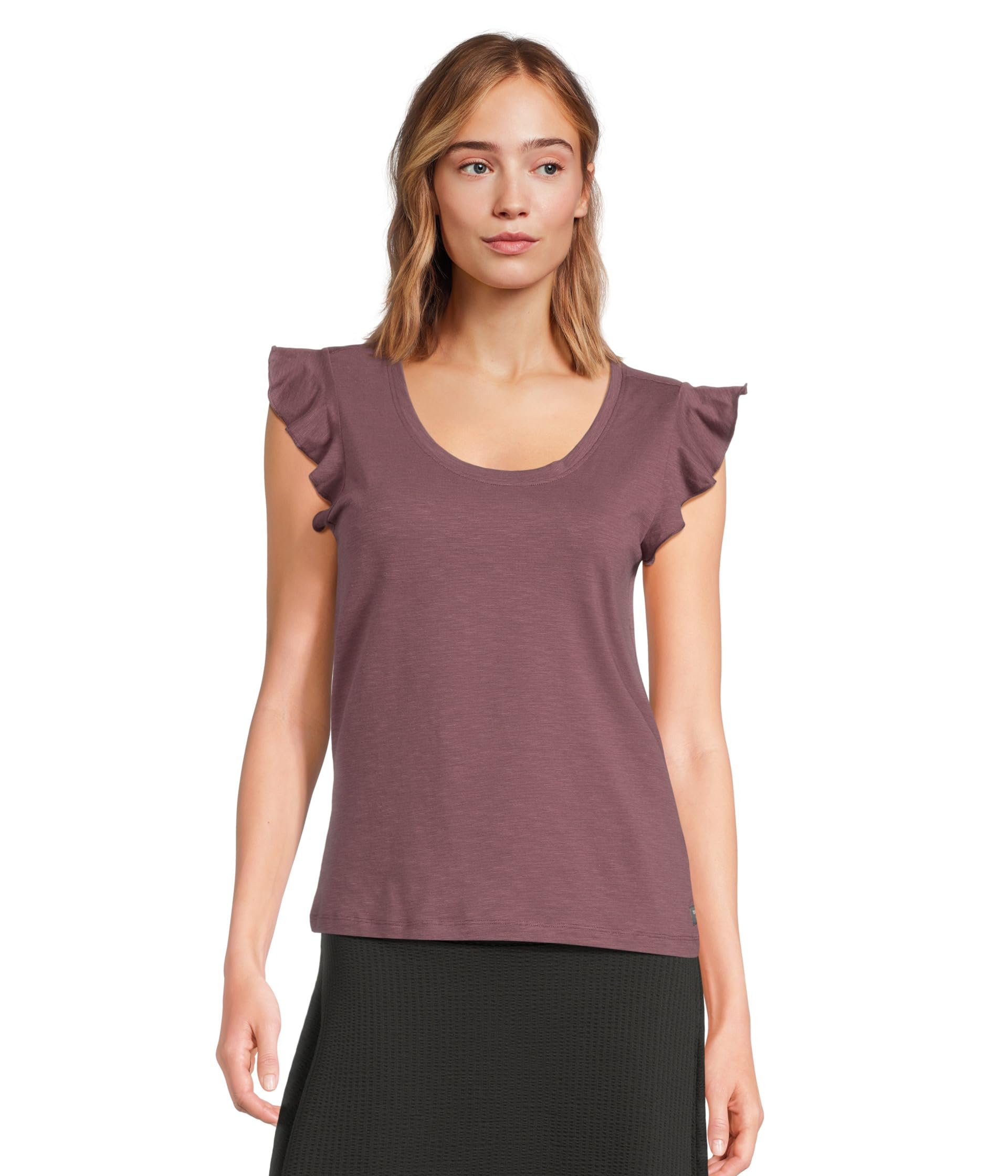 

Футболка Toad&Co Rufflita Tee, цвет Huckleberry