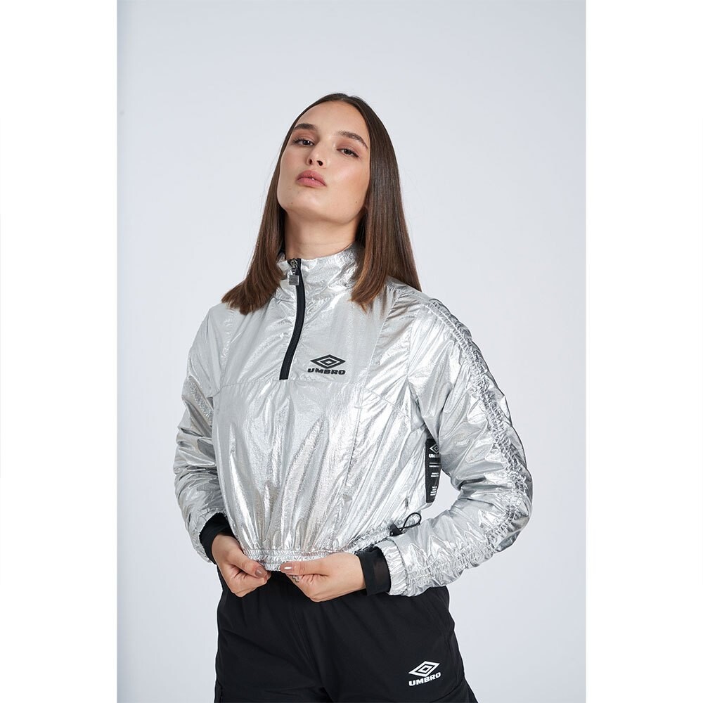 

Куртка Umbro Reflective Tech, серебряный, Серый, Куртка Umbro Reflective Tech, серебряный