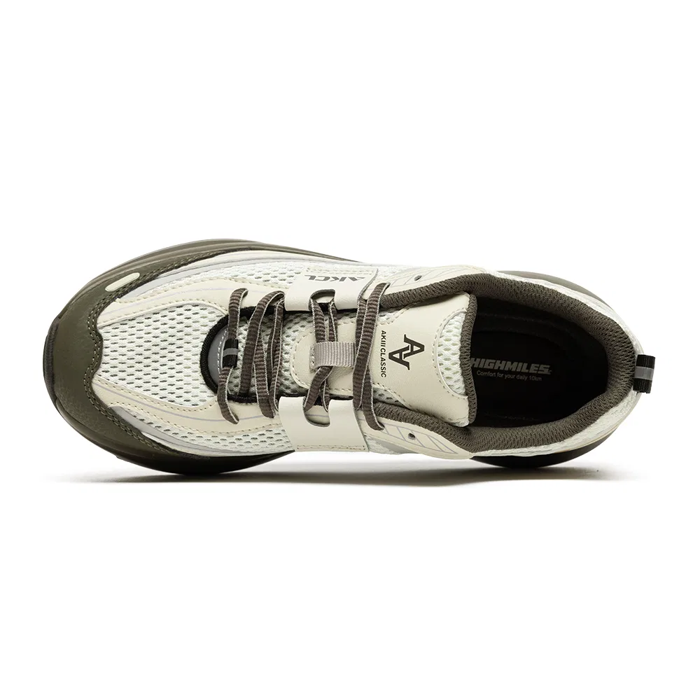 Мужские функциональные кроссовки High Miles цвета Olive Cream от Akiii Classic — фото 3