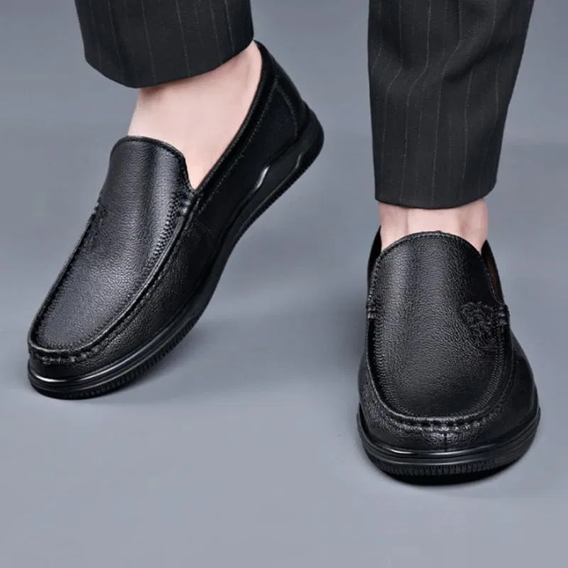 Лоферы повседневные, без бренда, Slip On, черный DHFIRUFSHLO — фото 2