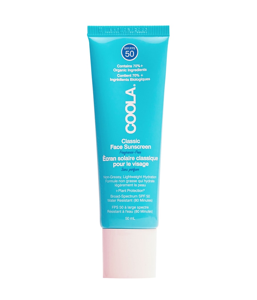 

Солнцезащитный крем COOLA Classic Face Fragrance-Free - SPF 50, 50 ml