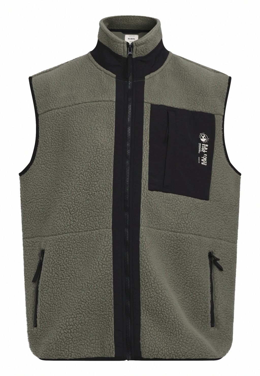 

Жилет TY WAISTCOAT REGULAR FIT Redefined Rebel, темно-зеленый