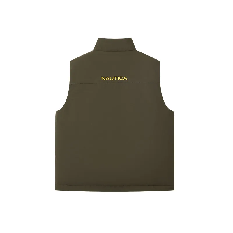 Детская пуховая жилетка NAUTICA, Army Green — фото 3
