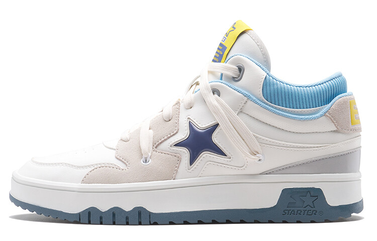

Кроссовки STARTER Skateboarding Shoes Men High-top Light Blue, голубой, Синий, Кроссовки STARTER Skateboarding Shoes Men High-top Light Blue, голубой